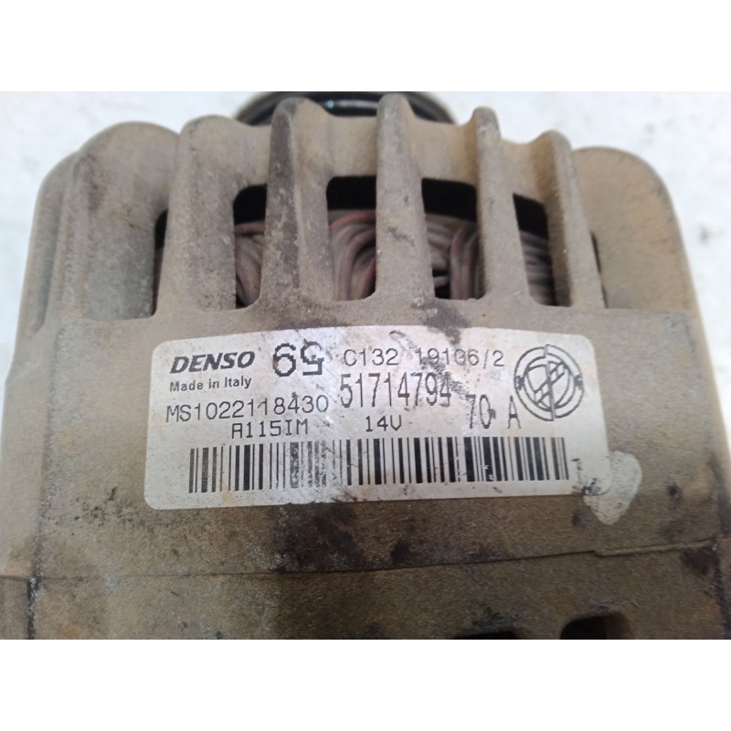 Recambio de alternador para fiat panda / panda classic (169_) 1.4 (169axe1b) referencia OEM IAM 51714794 A115IM MS1022118430