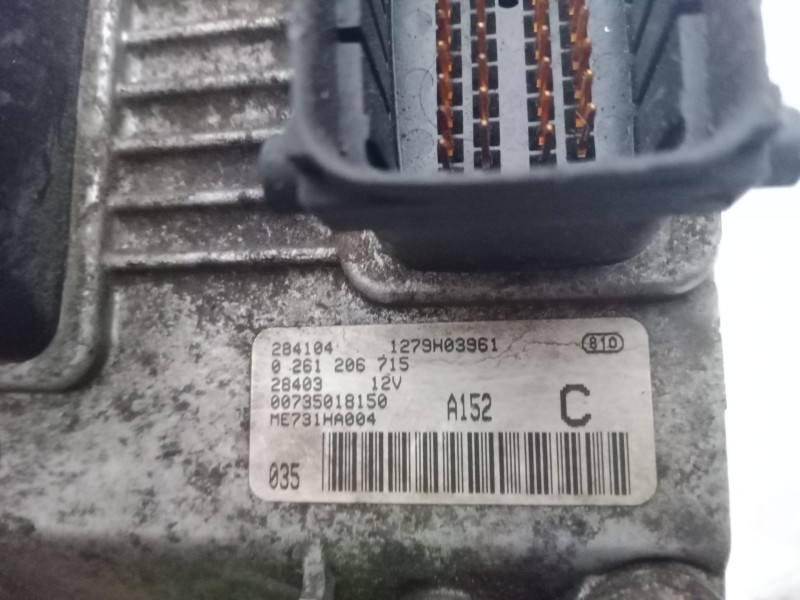 Recambio de centralita motor uce para alfa romeo 147 (937_) 2.0 16v t.spark (937.axa1, 937.axc1, 937.bxc1) referencia OEM IAM 02