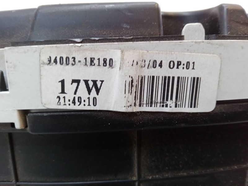 Recambio de cuadro instrumentos para hyundai accent iii sedán (mc) 1.6 gls referencia OEM IAM 940031E180  