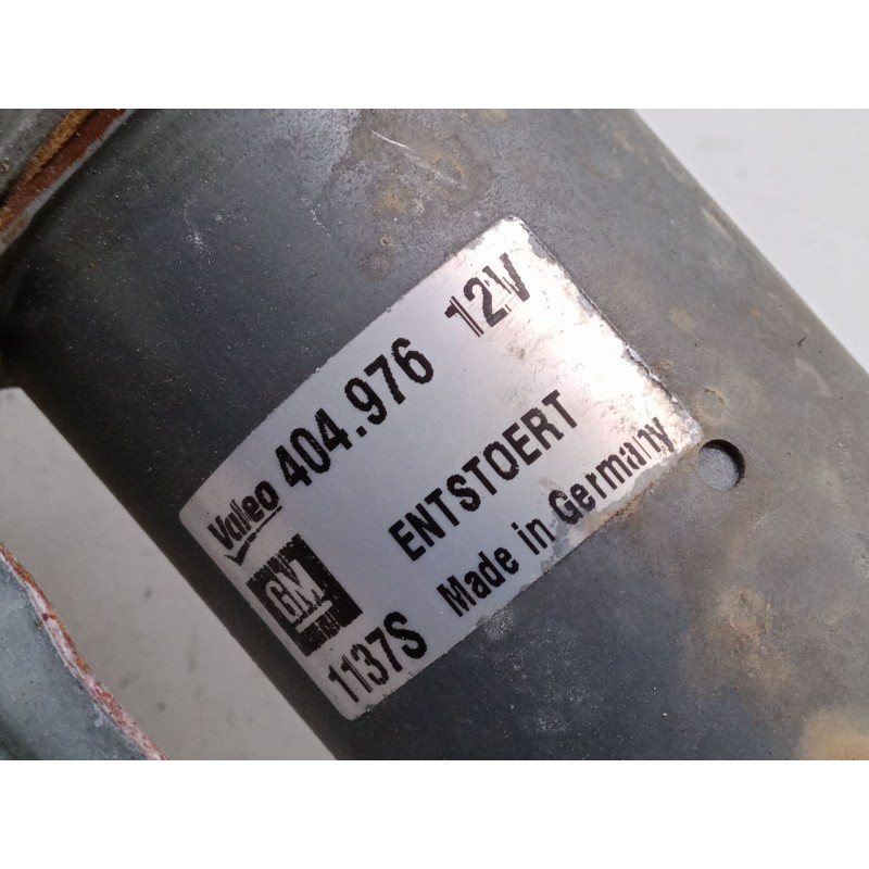 Recambio de motor limpia delantero para opel zafira / zafira family b (a05) 1.6 (m75) referencia OEM IAM 404976  