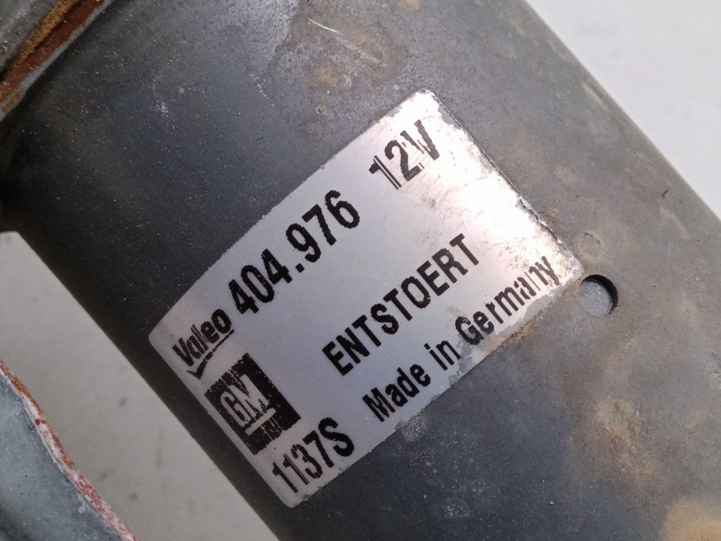 Recambio de motor limpia delantero para opel zafira / zafira family b (a05) 1.6 (m75) referencia OEM IAM 404976  