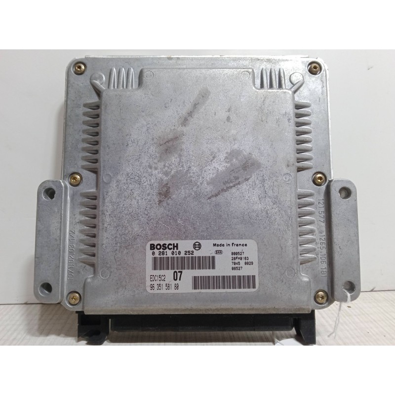 Recambio de centralita motor uce para citroën xantia (x1_, x2_) 2.0 hdi 90 referencia OEM IAM 0281010252.9635158180  