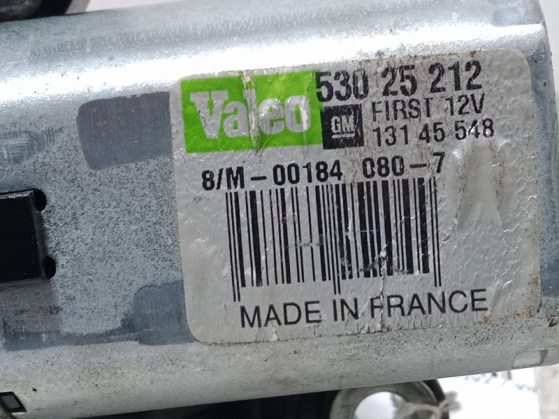 Recambio de motor limpia trasero para opel zafira / zafira family b (a05) 1.6 (m75) referencia OEM IAM 53025212  