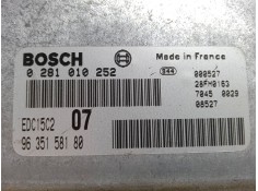 Recambio de centralita motor uce para citroën xantia (x1_, x2_) 2.0 hdi 90 referencia OEM IAM 0281010252.9635158180  