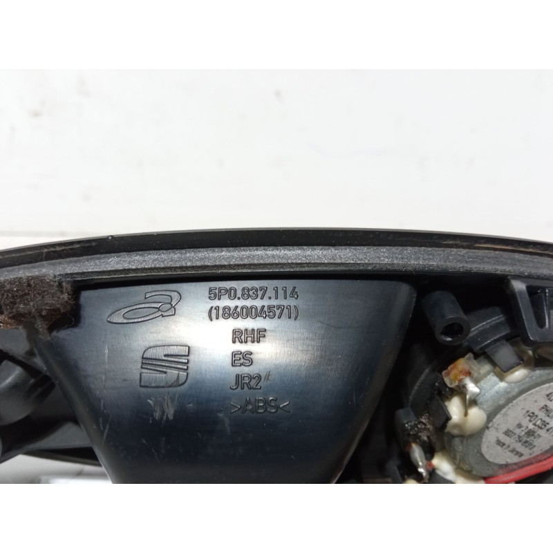 Recambio de maneta interior puerta delantera derecha para seat altea (5p1) 1.9 tdi referencia OEM IAM 5P0837114   Recambio de maneta interior puerta delantera derecha para seat altea (5p1) 1.9 tdi referencia OEM IAM 5P0837114
