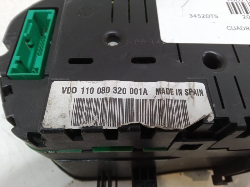 Recambio de cuadro instrumentos para volkswagen polo (9n_, 9a_) 1.4 16v referencia OEM IAM 6Q0920803  110080320001A Recambio de cuadro instrumentos para volkswagen polo (9n_, 9a_) 1.4 16v referencia OEM IAM 6Q0920803  110080320001A