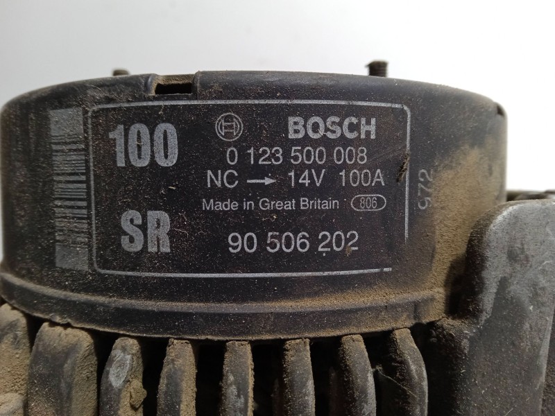 Recambio de alternador para opel vectra b hatchback (j96) 2.0 dti 16v (f68) referencia OEM IAM 0123500008  