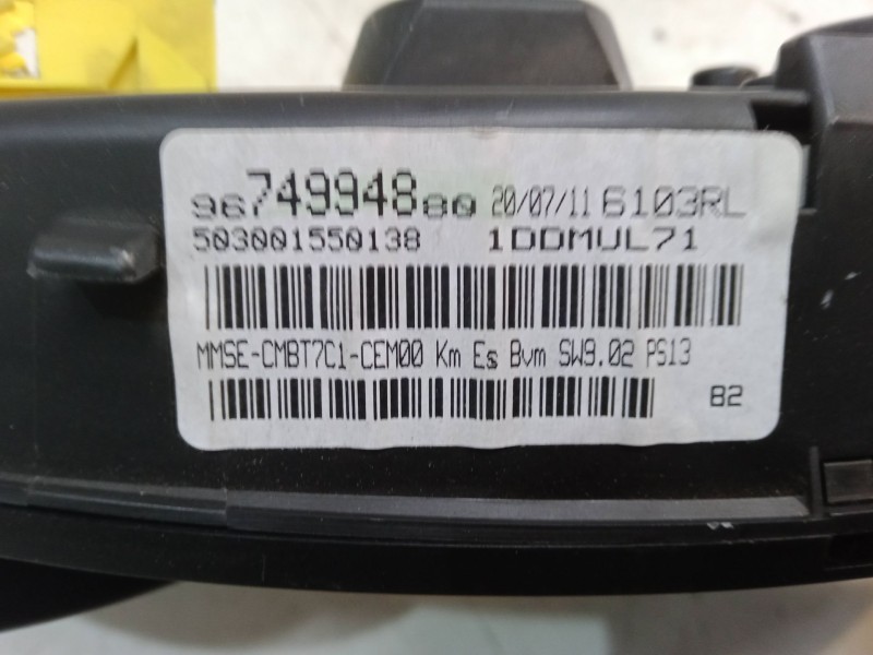 Recambio de cuadro instrumentos para peugeot 308 sw i (4e_, 4h_) 1.6 16v referencia OEM IAM 9674994880  503001550138