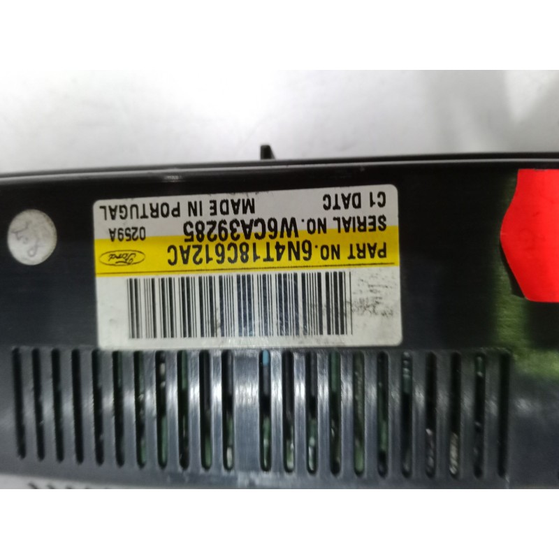 Recambio de mando climatizador para ford focus ii (da_, hcp, dp) 1.8 tdci referencia OEM IAM 6N4T18C612AC   Recambio de mando climatizador para ford focus ii (da_, hcp, dp) 1.8 tdci referencia OEM IAM 6N4T18C612AC