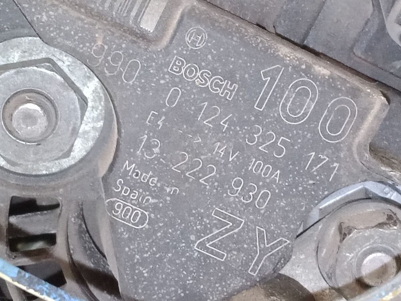 Recambio de alternador para opel astra h gtc (a04) 1.4 (l08) referencia OEM IAM 0124325171  13222930