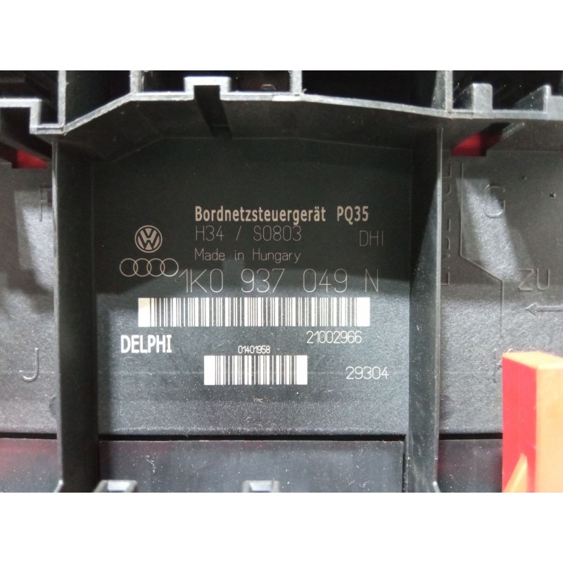 Recambio de bsi para seat altea (5p1) 1.9 tdi referencia OEM IAM 1K0937049N  