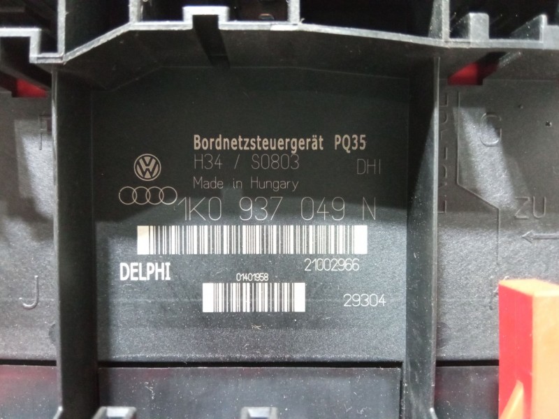 Recambio de bsi para seat altea (5p1) 1.9 tdi referencia OEM IAM 1K0937049N  