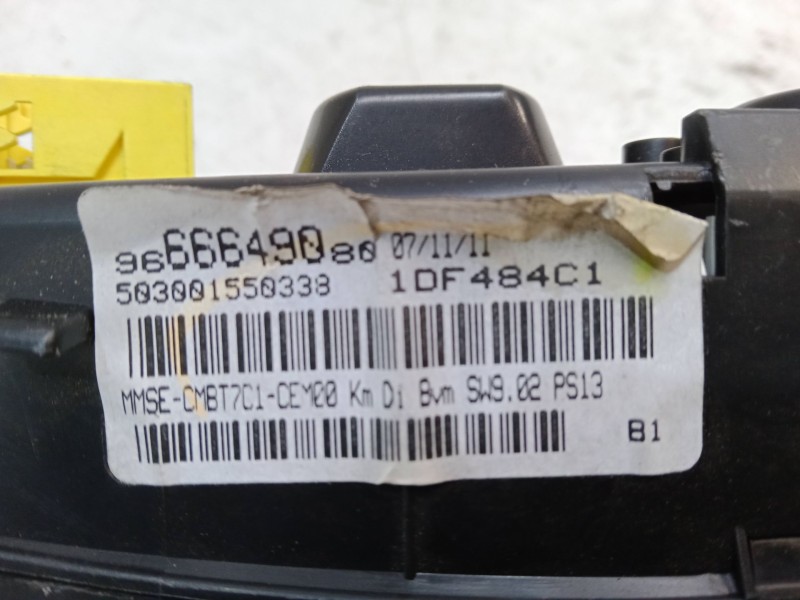 Recambio de cuadro instrumentos para peugeot 308 i (4a_, 4c_) 1.6 hdi referencia OEM IAM 9666649080  503001550338