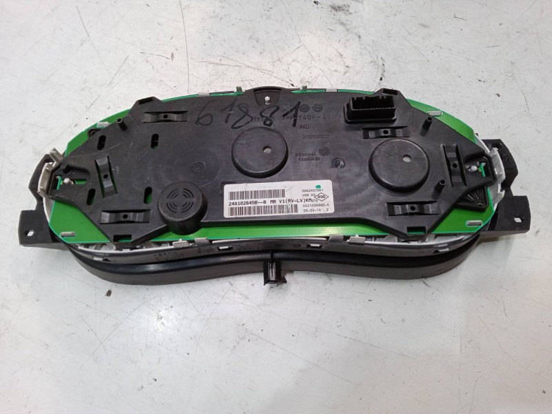 Recambio de cuadro instrumentos para dacia sandero ii tce 90 (b8m1, b8ma) referencia OEM IAM 248102645RB  002431551