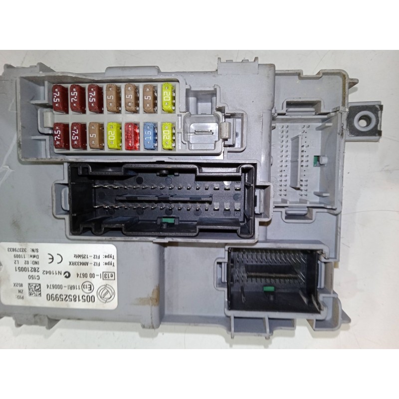 Recambio de caja reles / fusibles para fiat 500 c (312_) 1.2 (312cxa1a, 312axa1a) referencia OEM IAM FIAT00518525990  DELPHI 282
