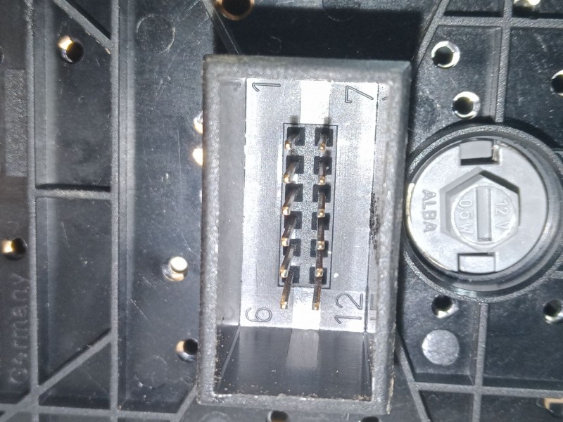 Recambio de conmutador de luces para opel corsa c (x01) 1.4 (f08, f68) referencia OEM IAM   