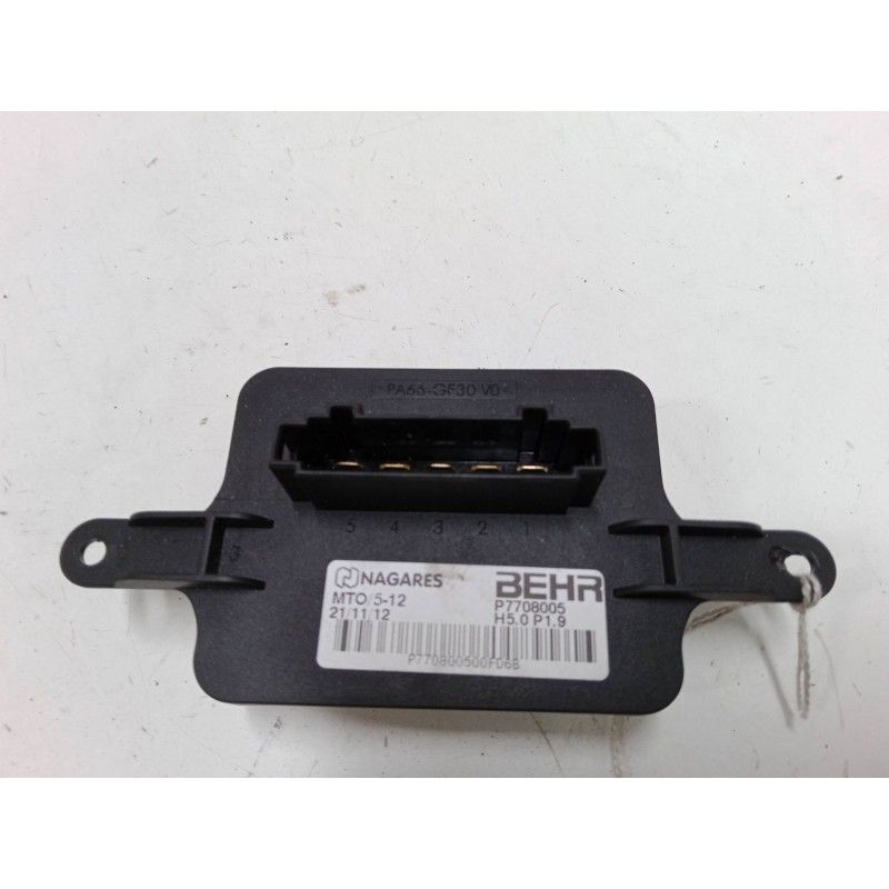 Recambio de resistencia calefaccion para peugeot 5008 (0u_, 0e_) 1.6 hdi referencia OEM IAM P7708005  