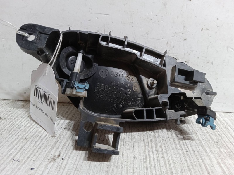 Recambio de maneta interior puerta trasera izquierda para citroën xsara break (n2) 1.9 td referencia OEM IAM   