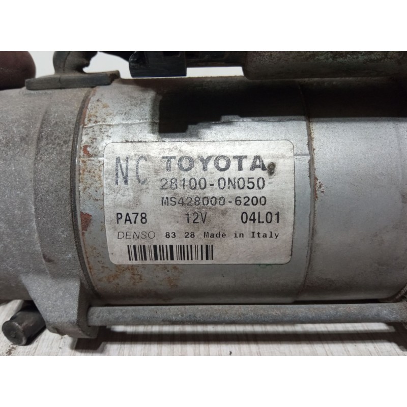 Recambio de motor arranque para toyota auris (_e15_) 1.4 d-4d (nde150_) referencia OEM IAM 28100-0N050 MS428000-6200 