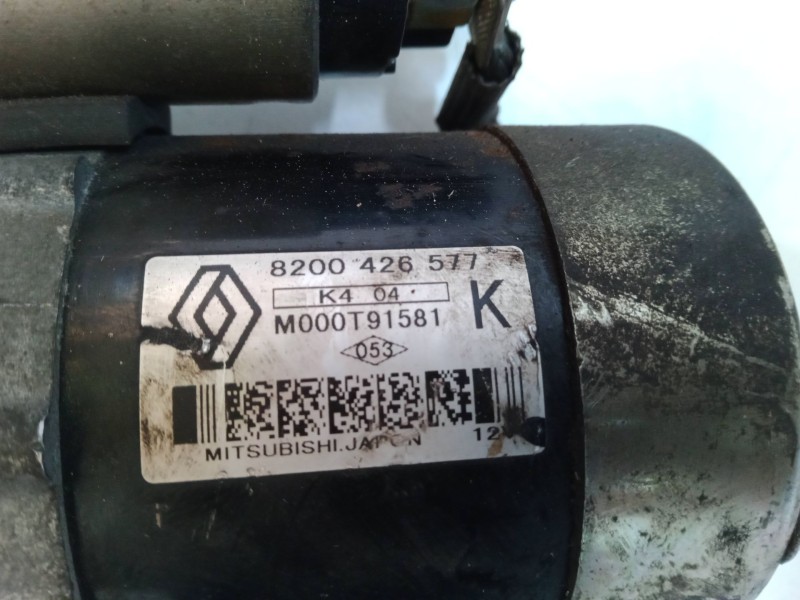 Recambio de motor arranque para renault kangoo (kc0/1_) 1.5 dci (kc08, kc09) referencia OEM IAM M000T91581  8200426577