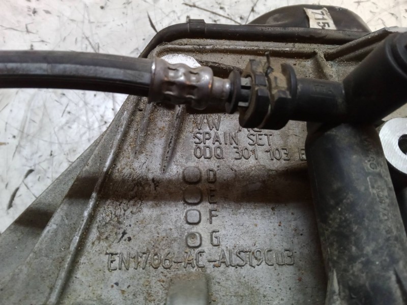 Recambio de caja de cambios manual 5 velocidades para seat ibiza v (kj1, kjg) 1.0 tsi referencia OEM IAM 0DQ  