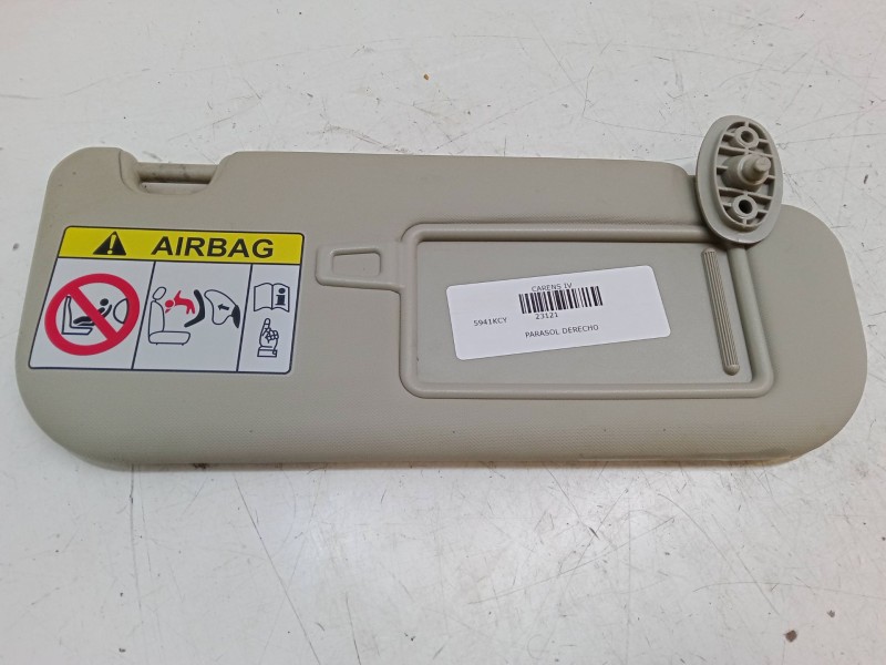Recambio de parasol derecho para kia carens iv 1.7 crdi referencia OEM IAM   