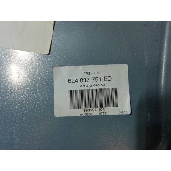 ELEVALUNAS ELECTRICO DELANTERO IZQUIERDO 6L4837751ED 