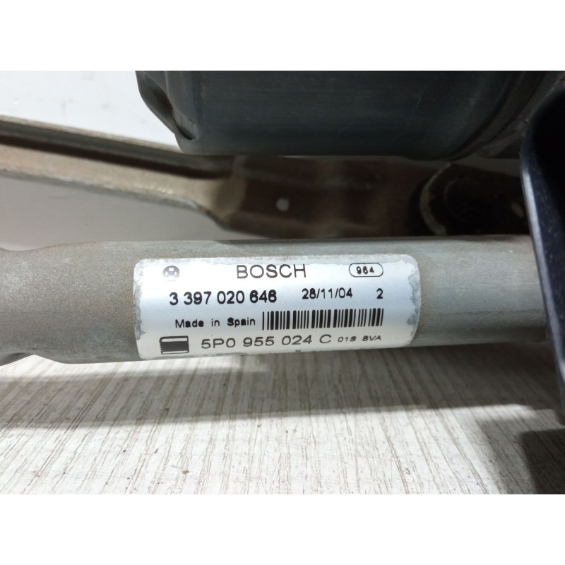 Recambio de motor limpiaparabrisas delantero derecho para seat altea (5p1) 1.9 tdi referencia OEM IAM 5P0955024C  