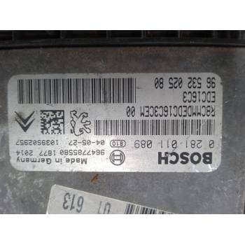 CENTRALITA MOTOR UCE 9653202580 9647785580 0281011089