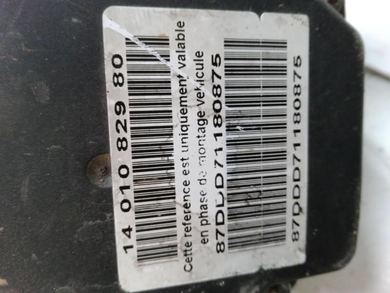 Recambio de abs para citroën jumpy ii furgoneta 1.6 hdi 90 16v referencia OEM IAM 1401082980  