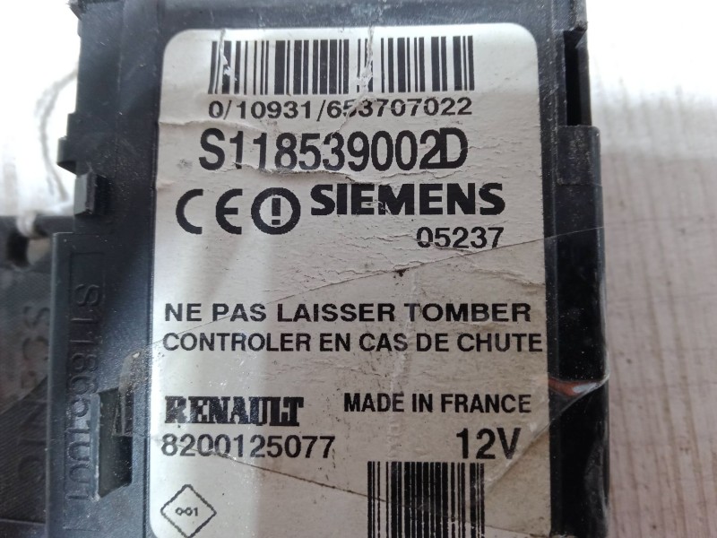 Recambio de clausor para renault scénic ii (jm0/1_) 1.5 dci (jm1e, jm16) referencia OEM IAM 8200125077  S118539002D.