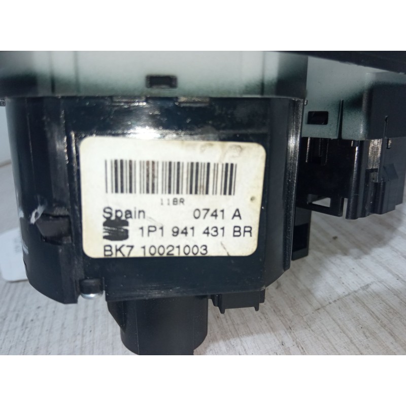 Recambio de conmutador de luces para seat leon (1p1) 1.6 tdi referencia OEM IAM 1P1941431BR BK7 10021003 