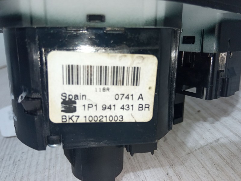 Recambio de conmutador de luces para seat leon (1p1) 1.6 tdi referencia OEM IAM 1P1941431BR BK7 10021003 