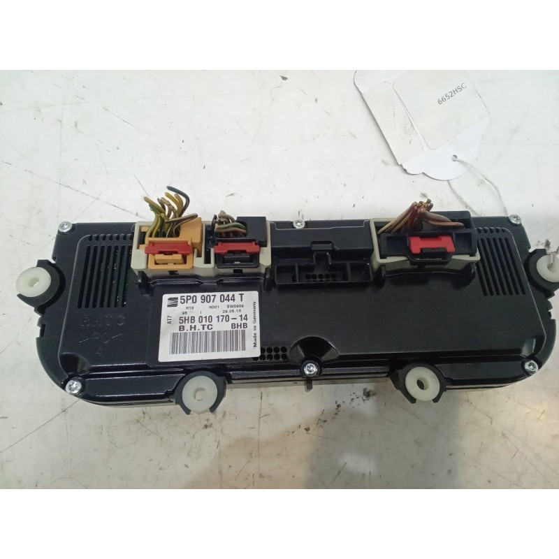 Recambio de mando climatizador para seat altea xl (5p5, 5p8) 1.6 tdi referencia OEM IAM 5P0907044T  5HB010170-14
