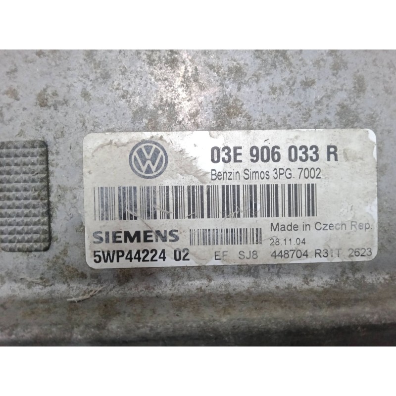 Recambio de centralita motor uce para volkswagen polo (9n_, 9a_) 1.2 12v referencia OEM IAM   