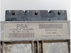 Recambio de centralita motor uce para peugeot 206 hatchback (2a/c) 1.4 i referencia OEM IAM 9656972580 S2000PL4FC5 9655659480  2