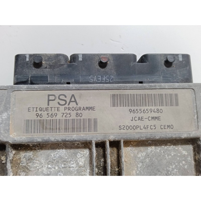 Recambio de centralita motor uce para peugeot 206 hatchback (2a/c) 1.4 i referencia OEM IAM 9656972580 S2000PL4FC5 9655659480  2