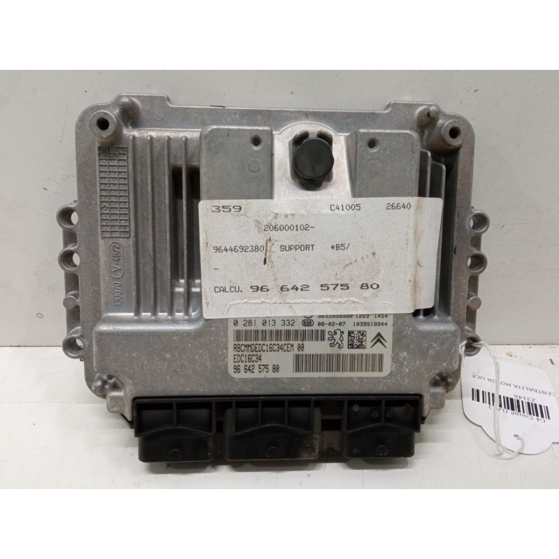 Recambio de centralita motor uce para citroën c4 coupé (la_) 1.6 hdi referencia OEM IAM 9664257580 EDC16C34 0281013332