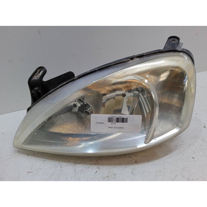 Recambio de faro izquierdo para opel corsa c (x01) 1.2 (f08, f68) referencia OEM IAM   