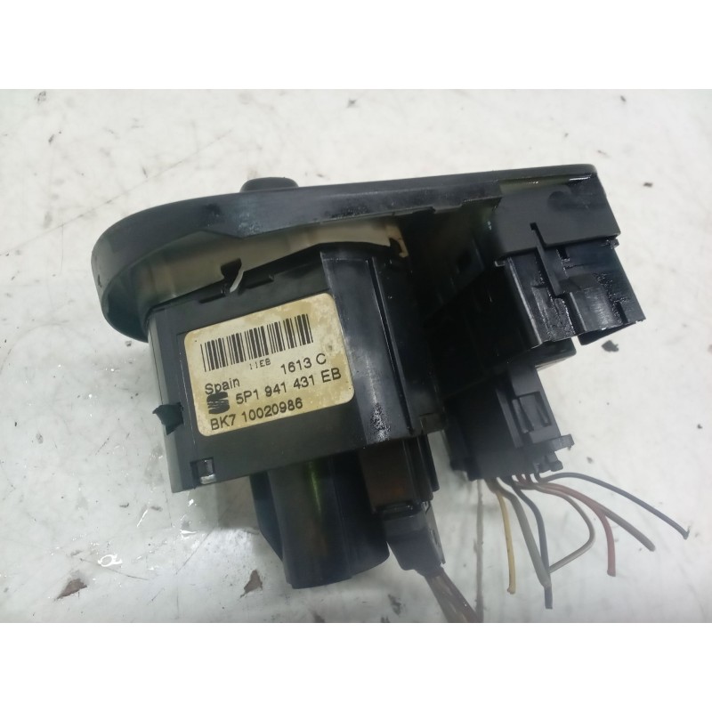 Recambio de conmutador de luces para seat altea xl (5p5, 5p8) 1.6 tdi referencia OEM IAM 5P1941431EB BK710020986 5P0919094A