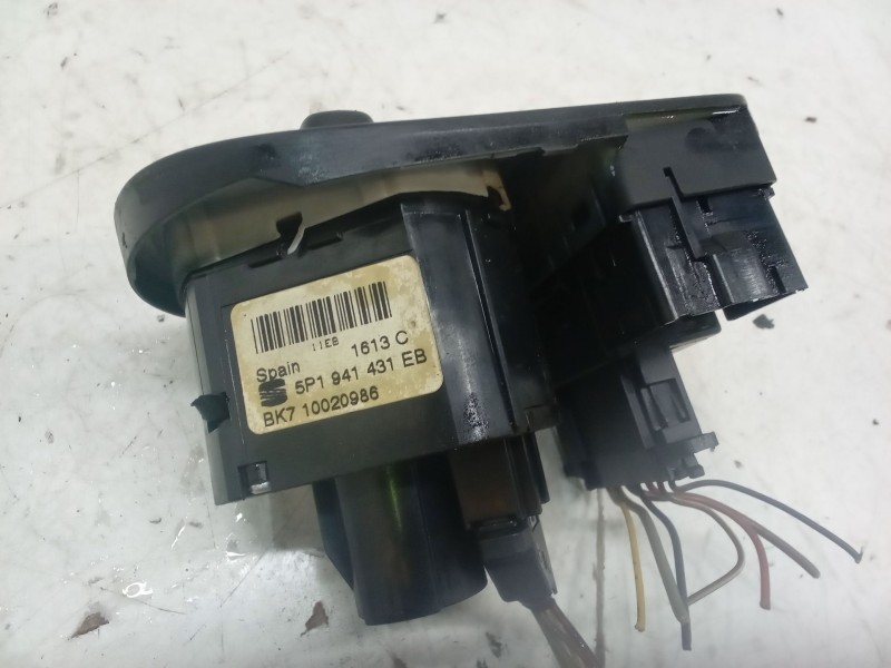 Recambio de conmutador de luces para seat altea xl (5p5, 5p8) 1.6 tdi referencia OEM IAM 5P1941431EB BK710020986 5P0919094A