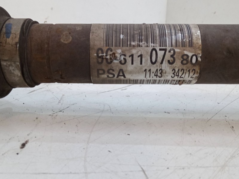 Recambio de transmision delantera izquierda para peugeot 5008 (0u_, 0e_) 1.6 hdi referencia OEM IAM 9661107380  