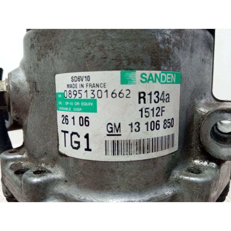 Recambio de compresor a/a para suzuki swift iii (mz, ez) 1.3 ddis (rs 413d) referencia OEM IAM 08951301662 13 106 850 1512F