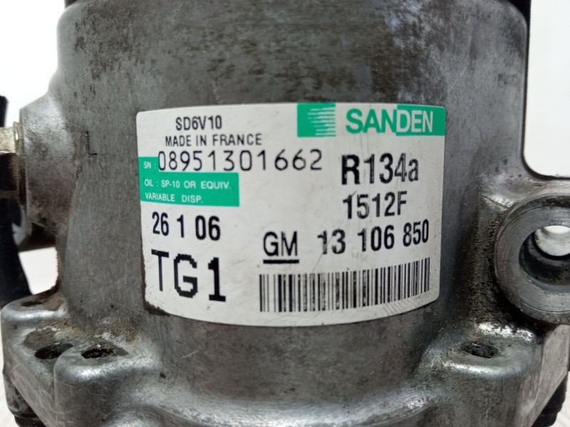 Recambio de compresor a/a para suzuki swift iii (mz, ez) 1.3 ddis (rs 413d) referencia OEM IAM 08951301662 13 106 850 1512F