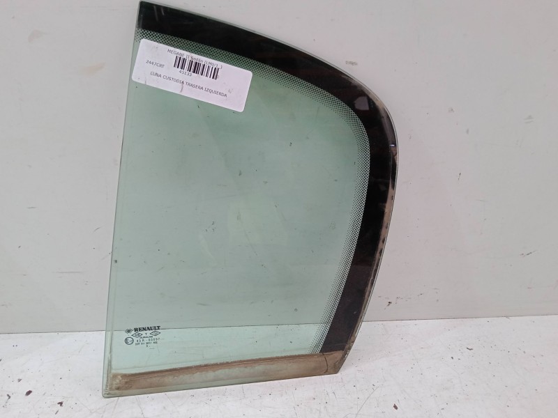 Recambio de luna custodia trasera izquierda para renault megane ii sedán (lm0/1_) 1.6 referencia OEM IAM   