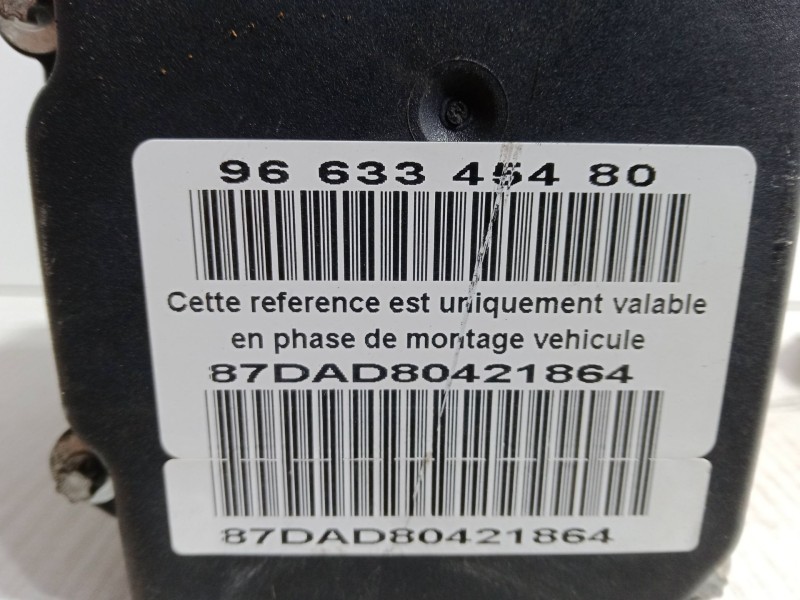 Recambio de abs para citroën c4 coupé (la_) 1.6 hdi referencia OEM IAM 9661886780 9663345480 0265231508