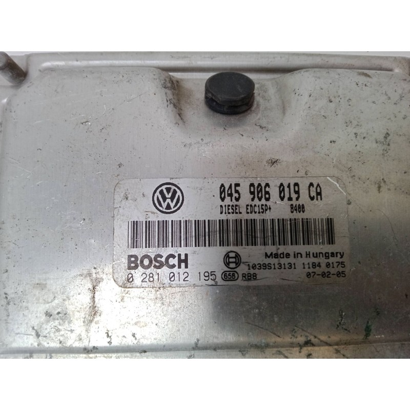 Recambio de centralita motor uce para volkswagen polo (9n_, 9a_) 1.4 tdi referencia OEM IAM 0281012195  045906019CA