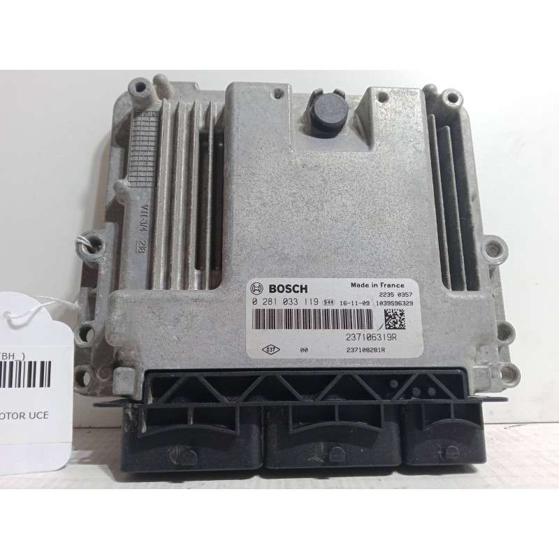 Recambio de centralita motor uce para renault clio iv (bh_) 1.5 dci 90 referencia OEM IAM 0281033119944  