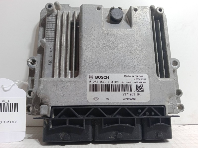 Recambio de centralita motor uce para renault clio iv (bh_) 1.5 dci 90 referencia OEM IAM 0281033119944  