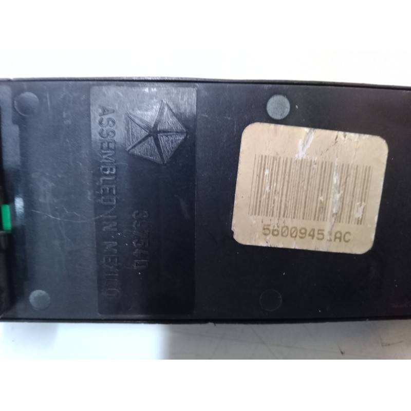 Recambio de mando elevalunas delantero derecho para jeep cherokee (xj) 2.5 tdi 4x4 referencia OEM IAM 56009451AC  39754D